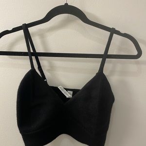 Alo cashmere bra top